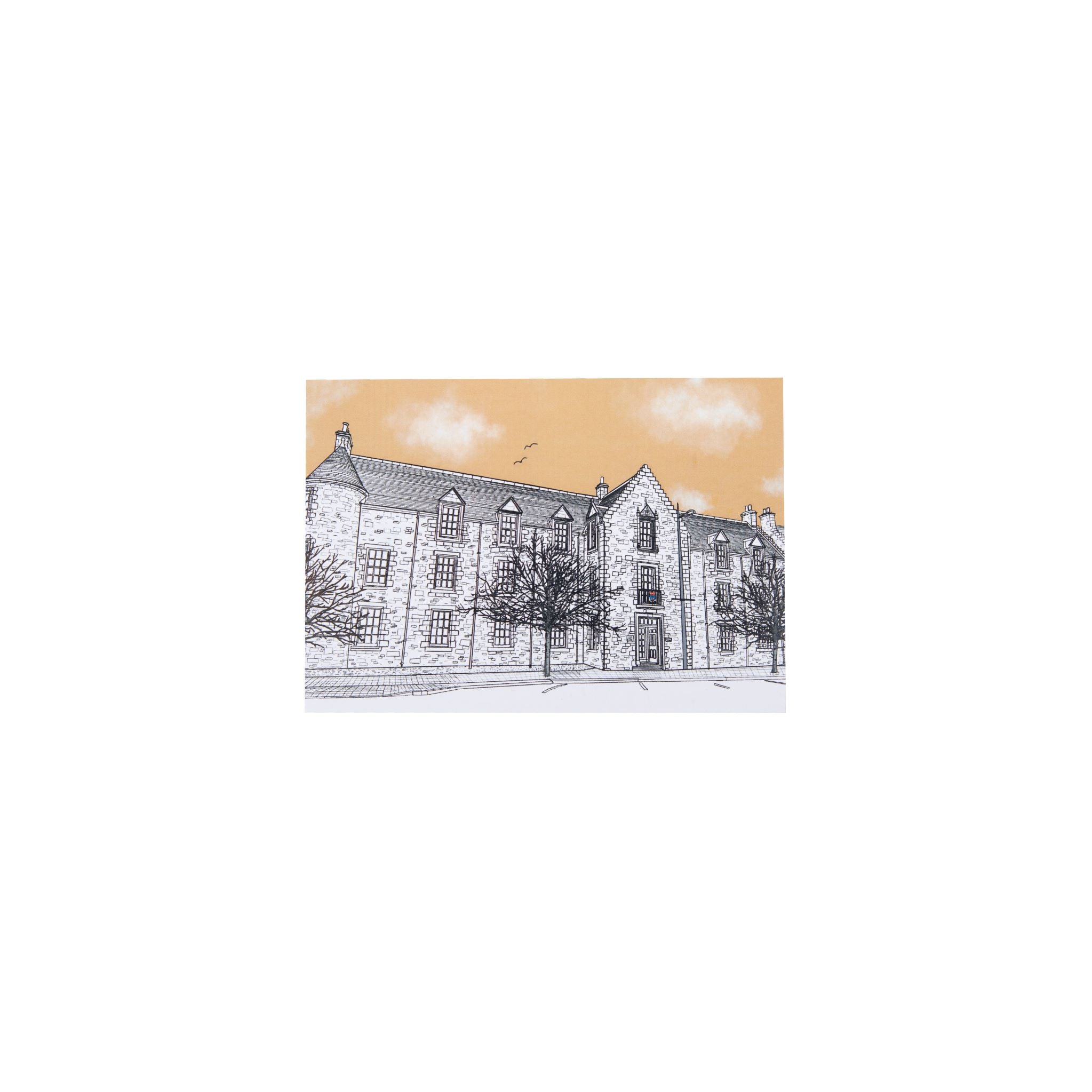 College Gate Postcard