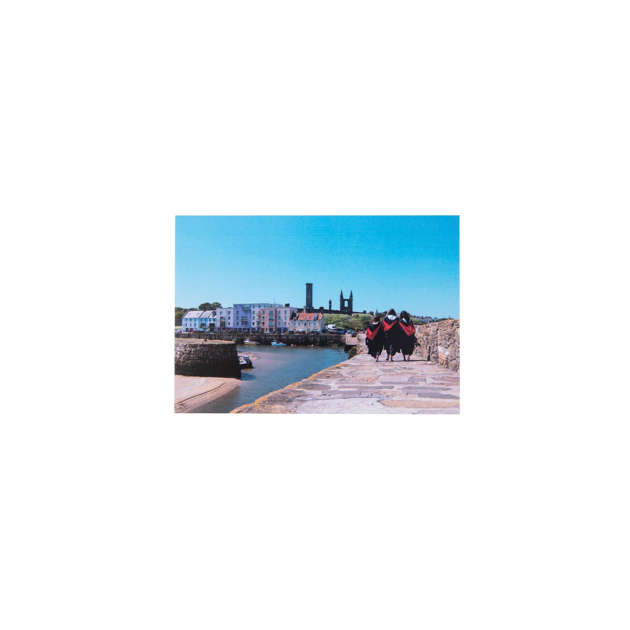 Graduates On Pier Postcard