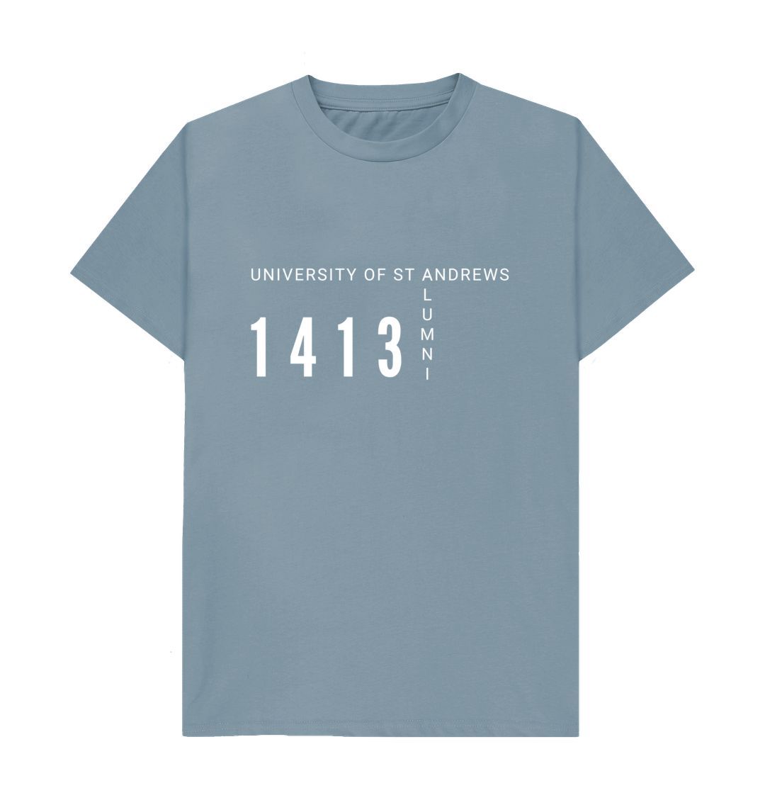 Stone Blue Crossword Alumni T-shirt