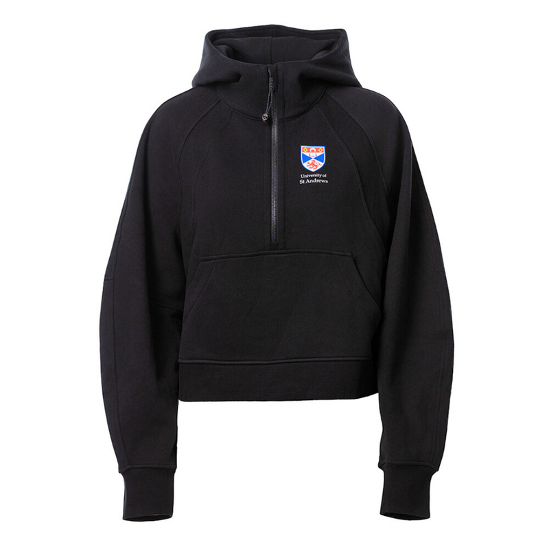 Scuba Oversized Half-Zip Hoodie
