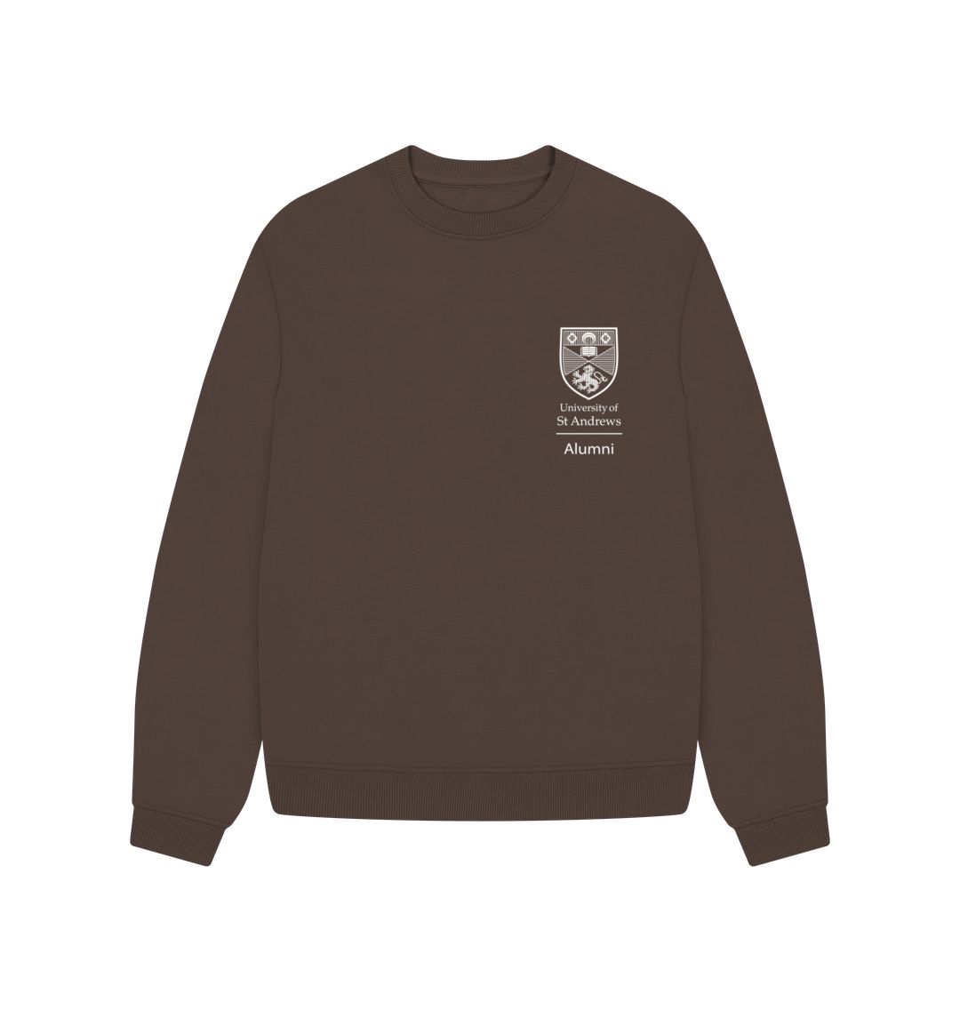Chocolate Alumni - Class of New York City Ladies Oversized Sweater