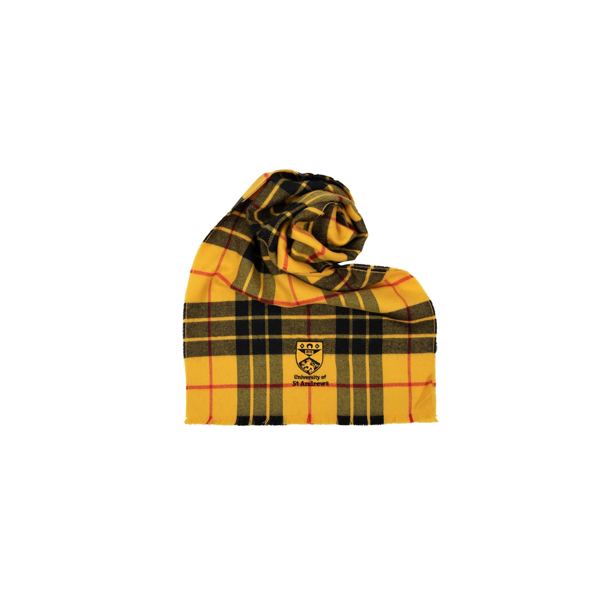 Merino Tartan Scarf - Macleod Of Lewis